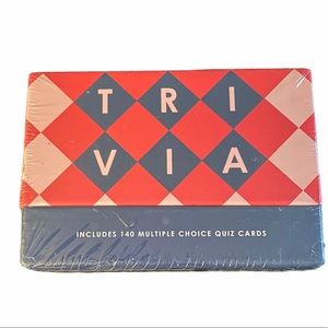TRIVIA Multiple Choice Quiz Cards
